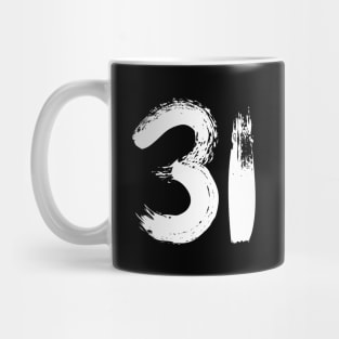 Number 31 Mug